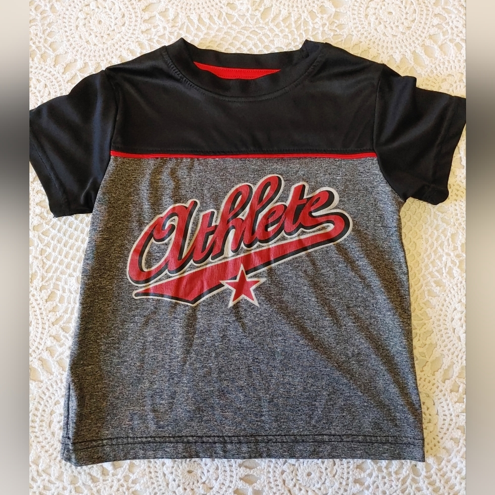 MONKEY BARS Boys Athletic T-shirt 100% Polyester Size 4